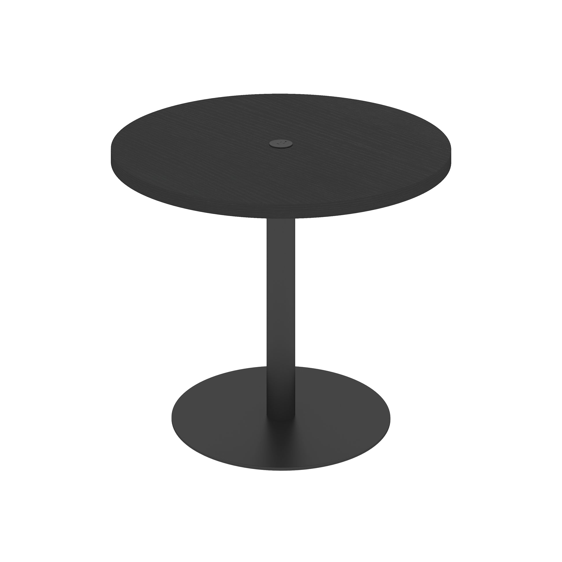  Midst Table Round 36" S-54 Black Wood / Black