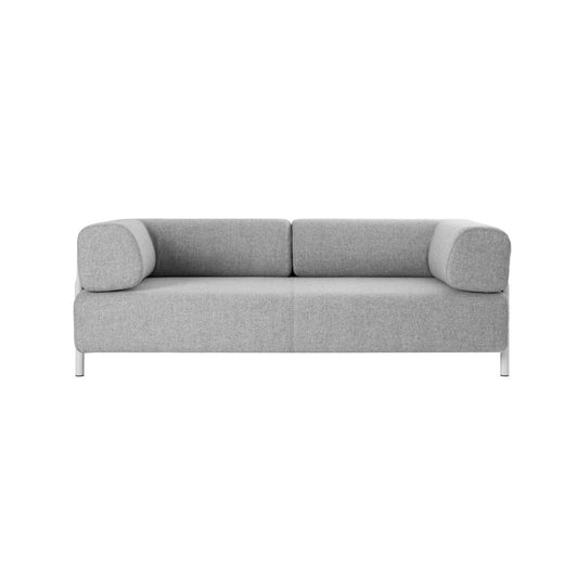 Palo 2-seater Sofa with Armrests Grey